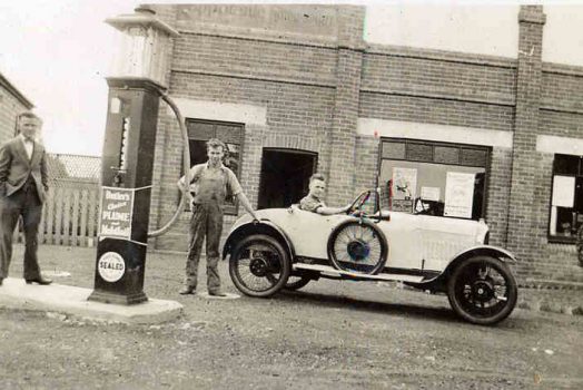 WORKSHOP 1934 L to R Roland Adam Alfred Adam and Tom Adam 262x175@2x